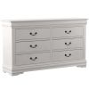 ACME Louis Philippe Dresser in White 23835