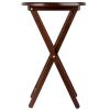 Nathan 5-Pc Snack Table Set; Cappuccino