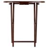 Nathan 5-Pc Snack Table Set; Cappuccino