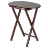 Nathan 5-Pc Snack Table Set; Cappuccino