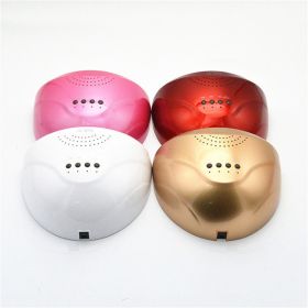 1 piece Nail light therapy nail shop special nail polish professional baking lamp quick-drying without black hands light drying phototherapy machine (Color: black)